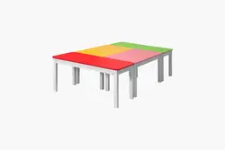 میز تحریر کودک رنگارنگ