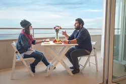 صندلی تاشو چوبی ترنج