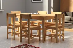 میز ناهار خوری 6 نفره نایت