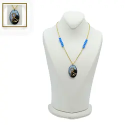 آویز سنگ و زنجیر بی نهایت و پروانه