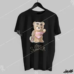تی شرت تدی دخترانه تابستانه