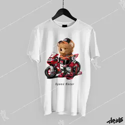 تی شرت تدی موتور پر سرعت
