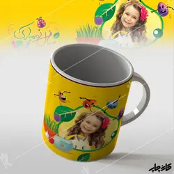 لیوان سال نو مبارک با عکس دلخواه