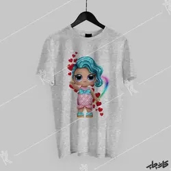 تیشرت دخترانه کارتون لول LOL