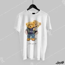 چاپ تیشرت پولو تدی آقا و خانم lift you up