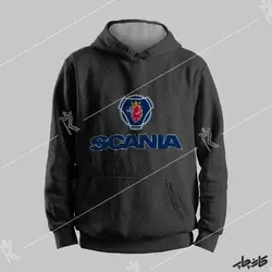 سویشرت نخ پنبه طرح نشانه اسکانیا Scania