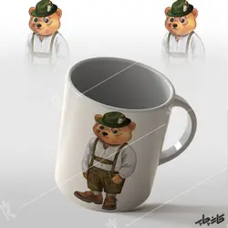 خرید ماگ طرح آقای بارون خرس رابین هود