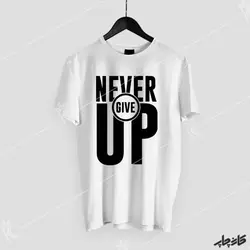 چاپ تیشرت Never Give Up