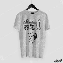 چاپ تیشرت سنگ نوردی دختر