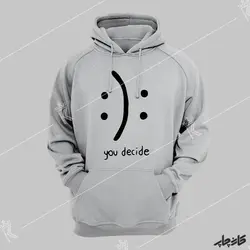 چاپ روی هودی خوشحال یا غمگین