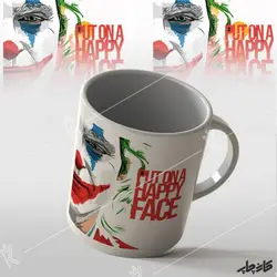 ماگ طرح جوکر 2019 Put on a Happy Face