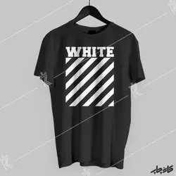 تیشرت نخ پنبه مشکی OFF White