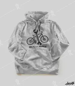 سویشرت ملانژ تعمیر کار دوچرخه