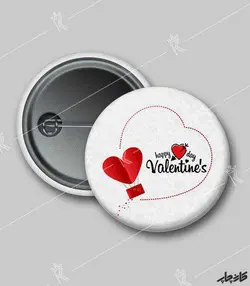 پیکسل طرح بالن Valentine days