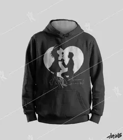 سویشرت مشکی تقدیم گل پسر و دختر