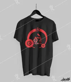 تیشرت مشکی تیم تراکتور 1