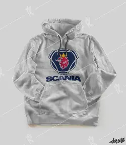 سویشرت ملانژ لوگو اسکانیا SCANIA