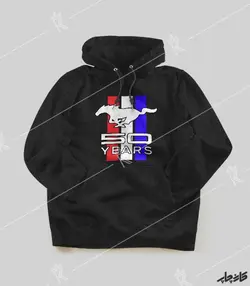 سویشرت مشکی لوگو موستانگ