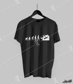 تیشرت مشکی سیر تکامل جیپ