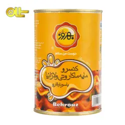 كنسرو مایع ماکارونی و لازانیا با سویا و قارچ بهروز390 گرمي