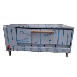 فر گازی صندوقی پیتزا 4 و 6 بشقاب ایرانی مدل یک طبقه