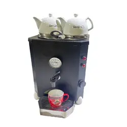 سماور برقی دنیای استیل نوری مدل اپوراک 12 لیتری دو جداره