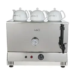 سماور برقی دنیای استیل نوری مدل اپوراک 30 لیتری