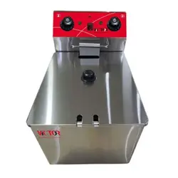 سرخ کن برقی تک لگن 6 لیتری بدون شیر ویکتور VOCTOR 6L