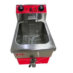 سرخ کن برقی تک لگن شیردار 12 لیتری ویکتور VOCTOR 12L