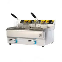 سرخ کن برقی دو لگن شیردار هدیکو مدل HEDICO EH 102 V