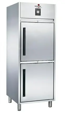 یخچال و فریزر دو درب ایستاده استیل دیاموند مدل CH-8FT-2d
