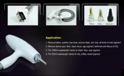 دستگاه لیزر کیوسوئیچ پیکوشور حذف تاتو جوانسازی پوست مدل ND-YAG 2022 - روناهی کالا