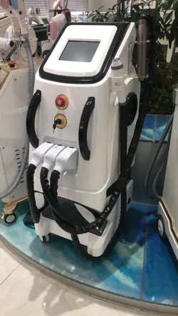 دستگاه لیزر اس اچ آر (SHR) فوق حرفه ای برند سایان با 3 طول موج آر اف + لیزر موهای زائد و پیکوشور ریمور تاتو نقطه زن - روناهی کالا