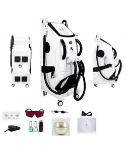 دستگاه لیزر اس اچ آر (SHR) فوق حرفه ای برند سایان با 3 طول موج آر اف + لیزر موهای زائد و پیکوشور ریمور تاتو نقطه زن - روناهی کالا