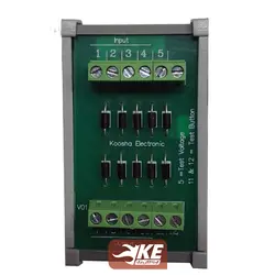 کارت لامپ تست 4 تایی AC کوشا الکترونیک KLT4AC - کوشا الکترونیک