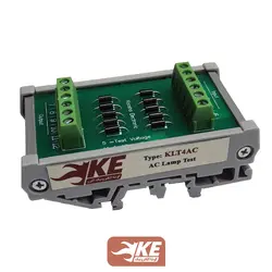 کارت لامپ تست 4 تایی AC کوشا الکترونیک KLT4AC - کوشا الکترونیک