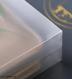 پوشه طلقی شفاف زیپ دار طرح گربه