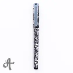 خودکار فشن رایت طرح گل گلی سیاه و سفید