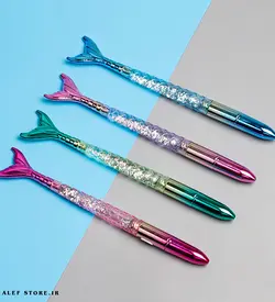 روان نویس فانتزی آکواریومی – طرح پری دریایی چراغ دار