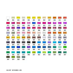 مداد رنگی 100 رنگ جعبه فلزی کلاسیک فابرکستل