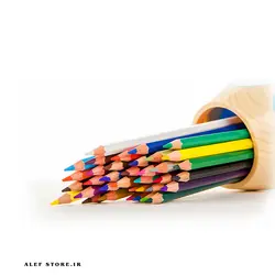 مداد رنگی 100 رنگ جعبه فلزی کلاسیک فابرکستل