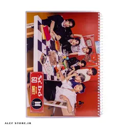 دفتر 60 برگ سیبو طرح Bts