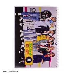 دفتر 60 برگ سیبو طرح Bts