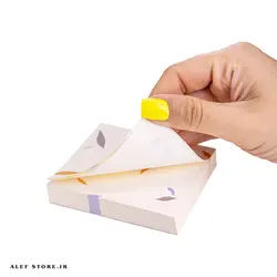 برگه یادداشت 100 برگ فانتزی طرح برگ خزان