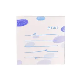 برگه یادداشت 100 برگ فانتزی طرح خط و نقطه