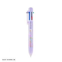 خودکار 6 رنگ طرح پری دریایی