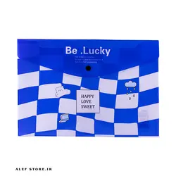 پوشه دکمه دار فانتزی Be Lucky
