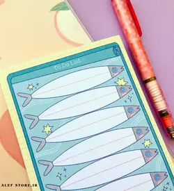 برگه یادداشت تن ماهی