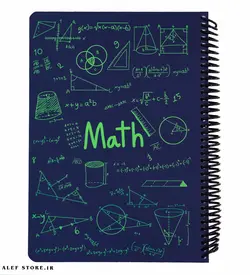 دفتر 100 برگ دات نوت - طرح ریاضی Math