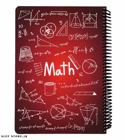 دفتر 100 برگ دات نوت - طرح ریاضی Math